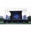 HUAYUAN T255-6 hydraulic outdoor Mobile stage truck for concert events