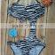 2016 New Design Women's One Piece Sexy Backless Zebra Adult Bikini