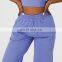 Custom Workout Adjustable Blank Jogger Pants Women Side Pockets Gym Sports Leggings