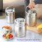 Stainless steel insulated lunch box drum shaped straight tube lifting pot