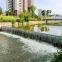 River Barrier Dam Slope Ridge Pillow-Type Landscape Air Shield Dam