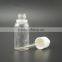 glass pipette 30ml round shape clear pet dropper bottles with white child proof cap rubber                        
                                                                                Supplier's Choice