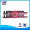 china 3D plastic chrome badges