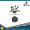 High quatity wholesale fishing tackle rolling swivel with pearl beads and olive rubber stopper fishing accessories
