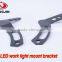 6KLED Custom Made for Polaris RZR XP1000 30" in Straight or Curved LED Light Upper Roll Bar Brackets Direct Fit - Pair