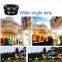 Wolesale 3 In 1 mirror Mobile Phone light button car Camera fish eye lens