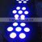 Flat and slim light high brightness 7x10w led par rgbw 4 in one led