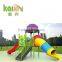 2015 Hot-sale Kids Outdoor Amusement Playground Equipment Long Plastic Slide