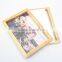 Simple 5x7 size rectangle wooden picture photo frame