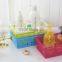 hollow-out decorative pattern bathroom storage baskets