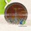 glass butterfly magnet for home decoration