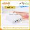Waterproof colorful portable power bank charger 2000mah