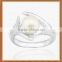 Black pearl rings 925 stereling sliver jewelry rings for women wedding rings