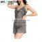 New Fashion super soft sexy women silk nighty sleepwear