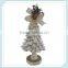 White Decorative Polyresin Christmas Tree