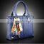 2016 European style fashion large capacity handbag shoulder messenger bag lady bow