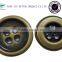 17.5 mm metal alloy antique brass 4 holes button