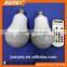 wireless dual channel RGBW color change LED light stereo bluetooth speaker