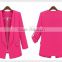 china wholesale  roll up sleeve design ladies blazer