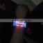 promotion gift led bracelet custom wholesale custom logo led bracelet