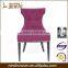 Dining room metal frame modern seat dining table chairs