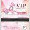 Plastic pvc matte gold vip cards membership cards