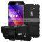 For ASUS Zenfone 2 Rugged Armour Heavy Duty TPU Case With Kickstand