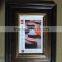 wholesale classical black personalized PS plastic photo picture frame standing and hanging