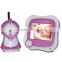 3.5inch lcd size wireless baby monitor 2.4G Nightvision Intercom video babysitter