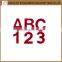 High quality lowest price felt letters from China designer