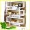 Wood material and chipboard panel type bookcase simple design