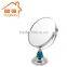 Acrylic decorative metal framed glass makeup mirror