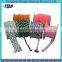 thick braided draw cord string with silicon dipped end