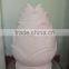 Cremation urn lotus white marble stone hand carved sculpture from Vietnam