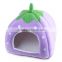 Cute pet house strawberry cat beds