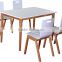 New arrival solid wood dining table and chair