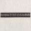 The stripe rubber patch label for rabbit hair hat