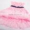 H3816 pink 2-6y 2015 new girl dresses nova kids wear print my little GIRL frock kids dress nova kids children dress