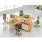 4 seater workstation in office desks