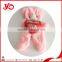 wholesale bear bag plush , pink plush bear bag