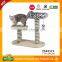 Leopard Design House Shape Cat Scratcher