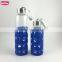 400ML Mochic Crystal Anti-slip Silicone Smart Flat Glass Water Bottle
