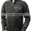 Men's Black Leather Jacket: