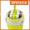 Factory 2016 new design 2 in 1 spin mop wash and dehytrate for flat mop head