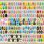 2015 Colourful Gel Nail sticker Art Supplier