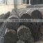 high quality erw black round steel pipe weight