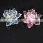 blue lotus flower apperance crystal gifts for Christmas