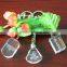 small cheap crystal custom car key ring