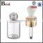 15ml 20ml 25ml 30ml clear glass bottle with aluminum collar big rubber dropper                        
                                                Quality Choice