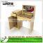 wooden modern makeup table with mirror dressing table with mirror